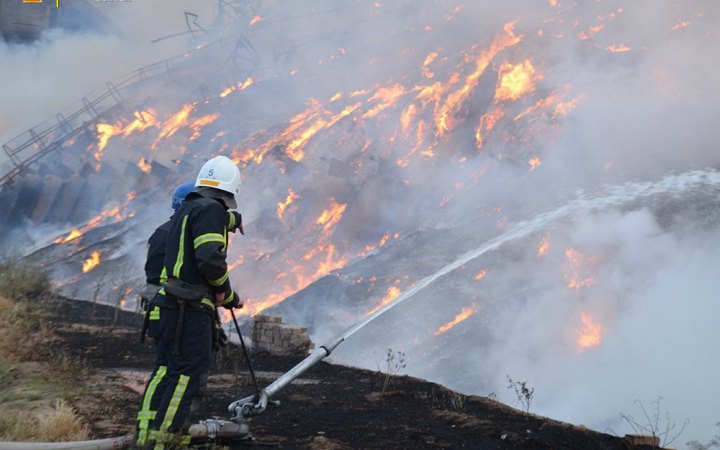 Від російських обстрілів у Миколаєві загорілись склади із зерновим шротом, - Сенкевич