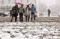 Снегопад парализовал юг Украины