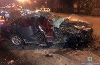 В ДТП в Мариуполе погибли три человека, женщина и ребенок травмированы