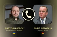 Умєров обговорив із німецьким міністром оборони першочергові потреби українських бійців