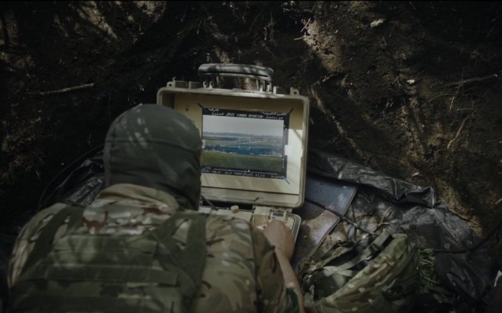"Український свідок" оприлюднив унікальні кадри відпрацювання українського ПТУРу по російських позиціях 