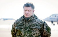 Порошенко сообщил об успешном запуске ракет в ходе стрельб над Черным морем