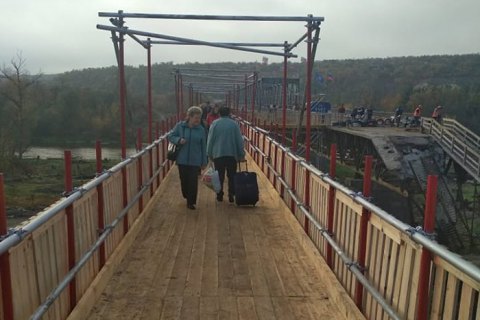 Сайдика впечатлили темпы ремонта моста в Станице Луганской 