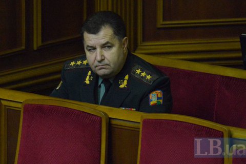 Бойцы АТО стреляют по боевикам только в случае наступления, - Полторак