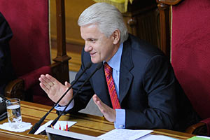 Литвин открыл утреннее заседание парламента
