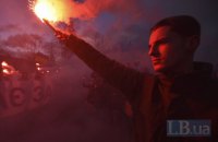 Під дачею Зеленського влаштували акцію на підтримку Стерненка і Антоненка 