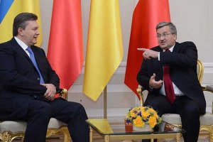 Янукович уже разговаривает с Коморовским