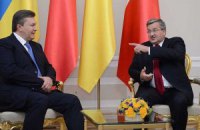 Янукович уже разговаривает с Коморовским