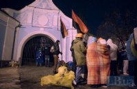 Ночь на Евромайдане прошла спокойно 