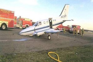 80-летняя американка посадила самолет вместо умершего за штурвалом мужа