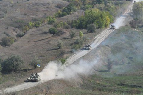 Силы АТО завершили отвод танков в Донецкой области