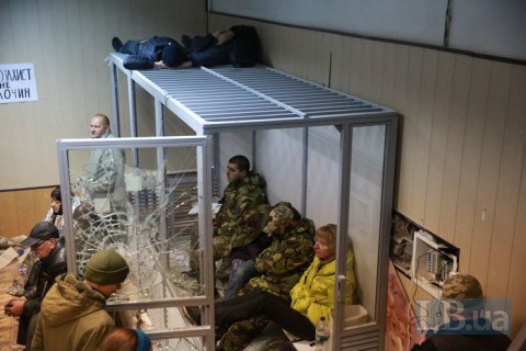 Убытки от погрома в Святошинском суде Киева составили 500 тыс. гривен