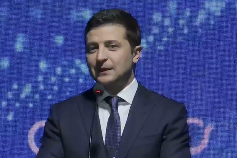 Зеленский назвал Украину привлекательным стартапом и неограненным алмазом