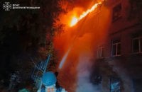 Росіяни вночі цілеспрямовано намагалися атакувати рятувальників у Дніпропетровській області 