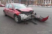 ДТП в Киеве: Renault протаранил Skodа