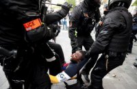 В Париже на акции против расизма произошли столкновения с полицией