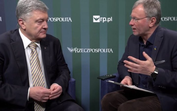 Є лише один сценарій закінчення війни – перемога України, - Порошенко в інтерв'ю Rzeczpospolita