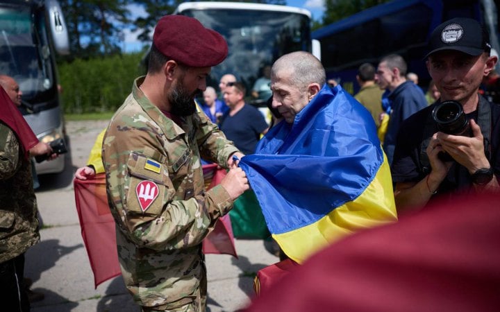 СБУ показала ексклюзивні кадри з обміну полонених