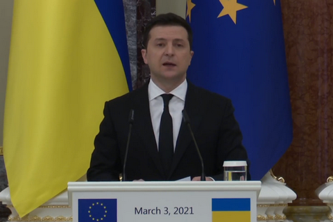 Зеленский предложил ЕС присоединиться к "Крымской платформе" новыми санкциями