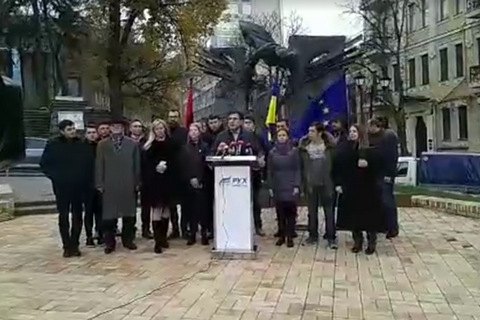 Саакашвили решил искать защиты от депортации в палаточном городке у Рады (обновлено) 