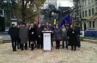 Саакашвілі вирішив шукати захисту від депортації в наметовому містечку біля Ради (оновлено)