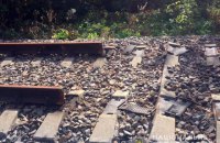 В Донецкой области украли почти километр рельсов