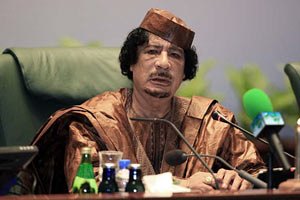 Каддафи находится в Ливии и ведет борьбу с повстанцами