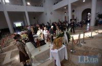 В Киеве проходит прощание с Любомиром Гузаром (обновлено, добавлены фото)