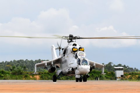 Украинские миротворцы нанесли воздушный удар по боевикам в ДР Конго