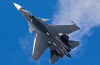 На навчаннях в Росії впав винищувач Су-30