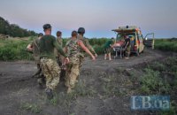 На Донбассе ранен украинский военный