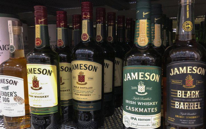 На ринок РФ повернувся віскі Jameson, - ЗМІ