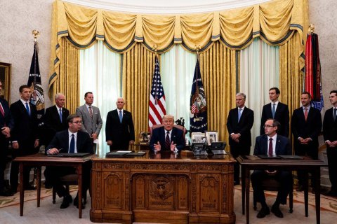Сербія та Косово за посередництва США уклали угоду про економічне зближення