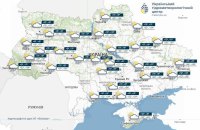 На вихідних в Україні місцями дощитиме, в більшості областей зберігається пожежна небезпека
