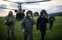 Сунак запропонує Зеленському розширити програму навчань українських військових на пілотів винищувачів
