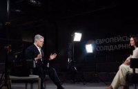 Порошенко в интервью CNBC призвал к санкциям против "Северного потока-2"