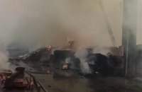  Росіяни вдарили по складах в Запоріжжі: є постраждалі
