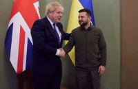 Джонсон приїхав до Києва і спілкується з Зеленським