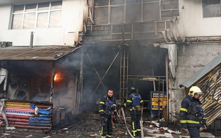 КМДА показала наслідки нічного ракетного удару росіян по Києву