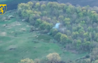 Військові показали, як знищили мінометний розрахунок росіян 