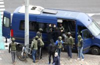 У Білорусі в неділю затримали понад тисячу мітингувальників