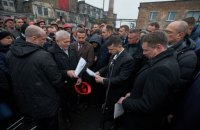 Зеленский побывал на шахте в Червонограде