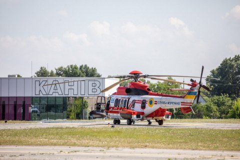 "Вертодром Януковича" в Каневе стал центром авиации Национальной полиции