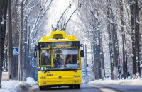 Київському транспорту дозволили не дотримуватися графіка руху через ситуацію на дорогах