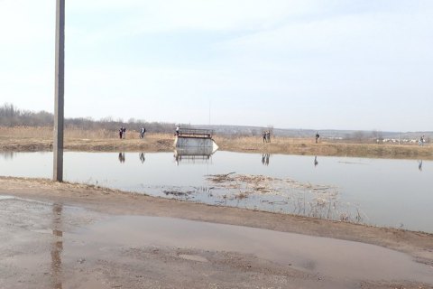 В Старобельске неизвестные открыли шлюз на реке Айдар, создав угрозу подтопления