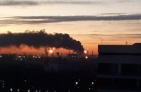 В Москве загорелся нефтеперерабатывающий завод