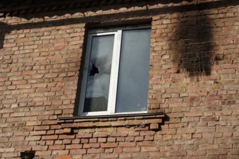 В столице подожгли офис "Киевтранспарксервиса"