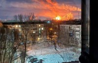 У російській Самарі горить нафтопереробний завод