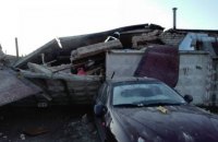 В гараже на Троещине взорвался газовый баллон, пострадал мужчина