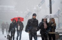 Завтра в Киеве небольшой мокрый снег